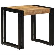 vidaXL Kaffeebord Brun 40 x 40 x 38 cm massivt mangoträ
