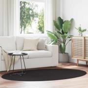 vidaXL Matta HUARTE Svart 140 x 200 cm Polyester