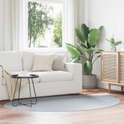 vidaXL Områdesmattor HUARTE Grå 140 x 200 cm Polyester