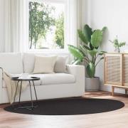 vidaXL Matta HUARTE Svart 140 x 200 cm Polyester