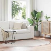 vidaXL Områdesmattor HUARTE Sand 140 x 200 cm Polyester