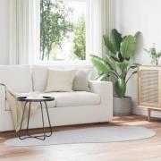 vidaXL Områdesmattor HUARTE Grå 100 x 200 cm Polyester