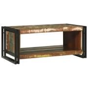 vidaXL Kaffeebord Brun 90 x 50 x 38 cm massivt återvunnet trä