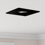 vidaXL Spotlights med strålkastare 24 pcs Svart 9 x 9 x cm Aluminium