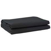 vidaXL Markisväv Svart 10 x 1.6 m tyg