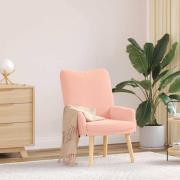 vidaXL Avkopplande stol Rosa 63 x 67 x 94 cm tyg