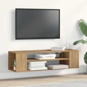 vidaXL TV-skåp Beige 100 x 30 x 26.5 cm Konstruerat trä