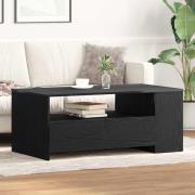 vidaXL Kaffeebord Svart ek 102 x 55 x 43.5 cm Konstruerat trä