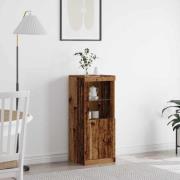vidaXL Sideboard Brun 41 x 37 x 100 cm Konstruerat trä