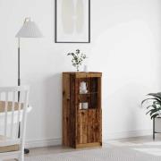 vidaXL Sideboard Gammalt trä 41 x 37 x 100 cm Konstruerat trä