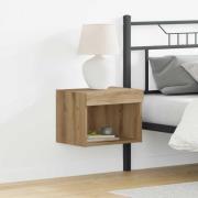 vidaXL TV-bänkset 2 pcs Artisan Ek 40 x 30 x 30 cm Konstruerat trä