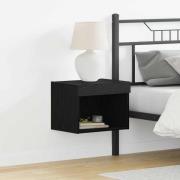 vidaXL TV-skåp 2 pcs Svart Ek 40 x 30 x 30 cm Konstruerat trä