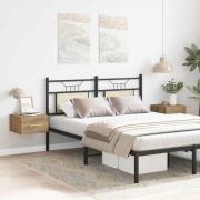 vidaXL Nattduksbord 2 pcs Artisan Ek 35 x 35 x 20 cm Konstruerat trä