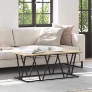 vidaXL Kaffeebord Sonoma ek 100 x 50 x 40 cm