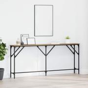 vidaXL Konsolbord artisan ek 180 x 23 x 75 cm