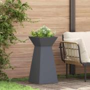 vidaXL Pelarkrukor 2 pcs Antracit 35 x 35 x 73 cm Stål