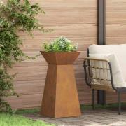 vidaXL Pelarkrukor 2 pcs Silver 35 x 35 x 73 cm Stål