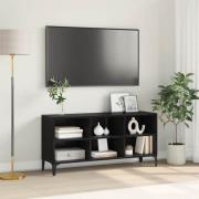 vidaXL TV-bänkset Svart 103,5 x 30 x 50 cm Konstruerat trä