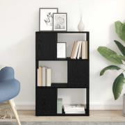 vidaXL TV-bänkset Väggmonterad Svart 60 x 24 x 94,5 cm Konstruerat trä