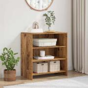 vidaXL Sideboard Brun 70 x 41 x 75 cm Konstruerat trä