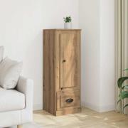 vidaXL Högskåp ek 36x35,5x103,5 cm konstruerat trä