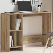 vidaXL Skrivbord artisan ek 102,5x35x75 cm konstruerat trä