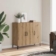 vidaXL Skänk artisan ek 90x34x80 cm konstruerat trä