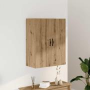vidaXL Väggskåp artisan ek 69,5x34x90 cm konstruerat trä
