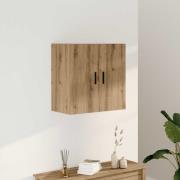 vidaXL Väggskåp artisan ek 60x31x60 cm konstruerat trä