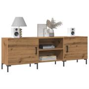 vidaXL Tv-bänk artisan ek 150x30x50 cm konstruerat trä