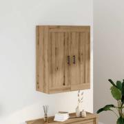 vidaXL Skänk artisan ek 69,5x34x90 cm konstruerat trä