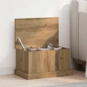 vidaXL Förvaringslåda artisan ek 30x50x28 cm konstruerat trä