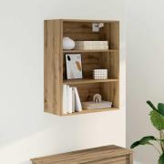vidaXL Väggskåp artisan ek 69,5x32,5x90 cm