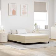 vidaXL Sängmadrass med madrass Salvia 140 x 190 cm tyg