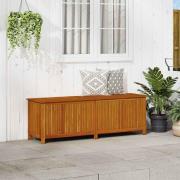 vidaXL Dynbox 175x50x58 cm massivt akaciaträ