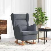 vidaXL Gungstol 71 x 92 x 100 cm 100% polyester, Plywood