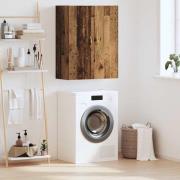 vidaXL Väggskåp Gammalt trä 69,5 x 34 x 90 cm Konstruerat trä