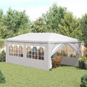 vidaXL Partytält 3x6 m vit