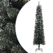vidaXL Smal plastgran med fot grön 210 cm PVC