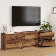 vidaXL TV-skåp Brun 180 x 34 x 50 cm
