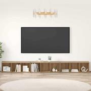 vidaXL TV-skåp 3 pcs artisan ek 37 x 35 x 107.5 cm Träkomposit