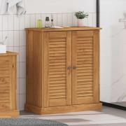 vidaXL Badrumsskåp VIGO honungsbrun 67,5 x 34 x 80 cm Massiv furu