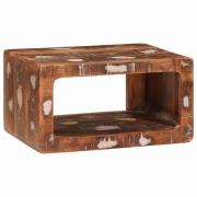 vidaXL Sängbord 45 x 30 x 24 cm massivt återvunnet trä