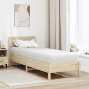 vidaXL Madrass Vit 80 x 200 cm Polyester