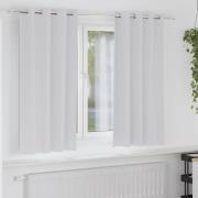 vidaXL Mörkläggningsgardiner med gardiner Ljust Rosa Polyester