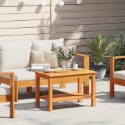 vidaXL Sidobord Brun 70 x 40 x 45 cm Massivt Akaciaträ