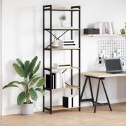 vidaXL Bokhylla Sonoma ek 60 x 30 x 188 cm Konstruerat trä
