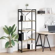 vidaXL Bokhylla artisan ek 60 x 30 x 153 cm Konstruerat trä