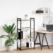 vidaXL Bokhylla Sonoma ek 60 x 30 x 118 cm Konstruerat trä