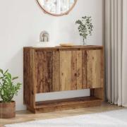 vidaXL Sideboard Gammalt trä 97 x 29 x 75 cm Konstruerat trä